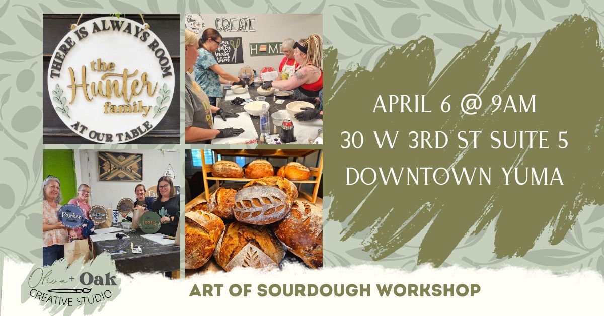 The Art of Sourdough Workshop @ Olive + Oak