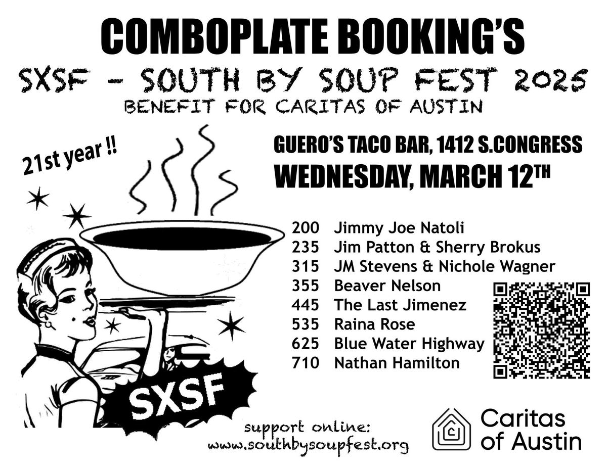 ComboPlate Booking's South by Soup Fest Benefit for Caritas of Austin 