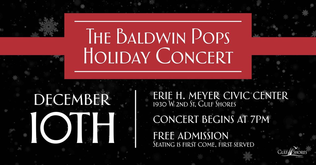 Baldwin Pops Holiday Concert