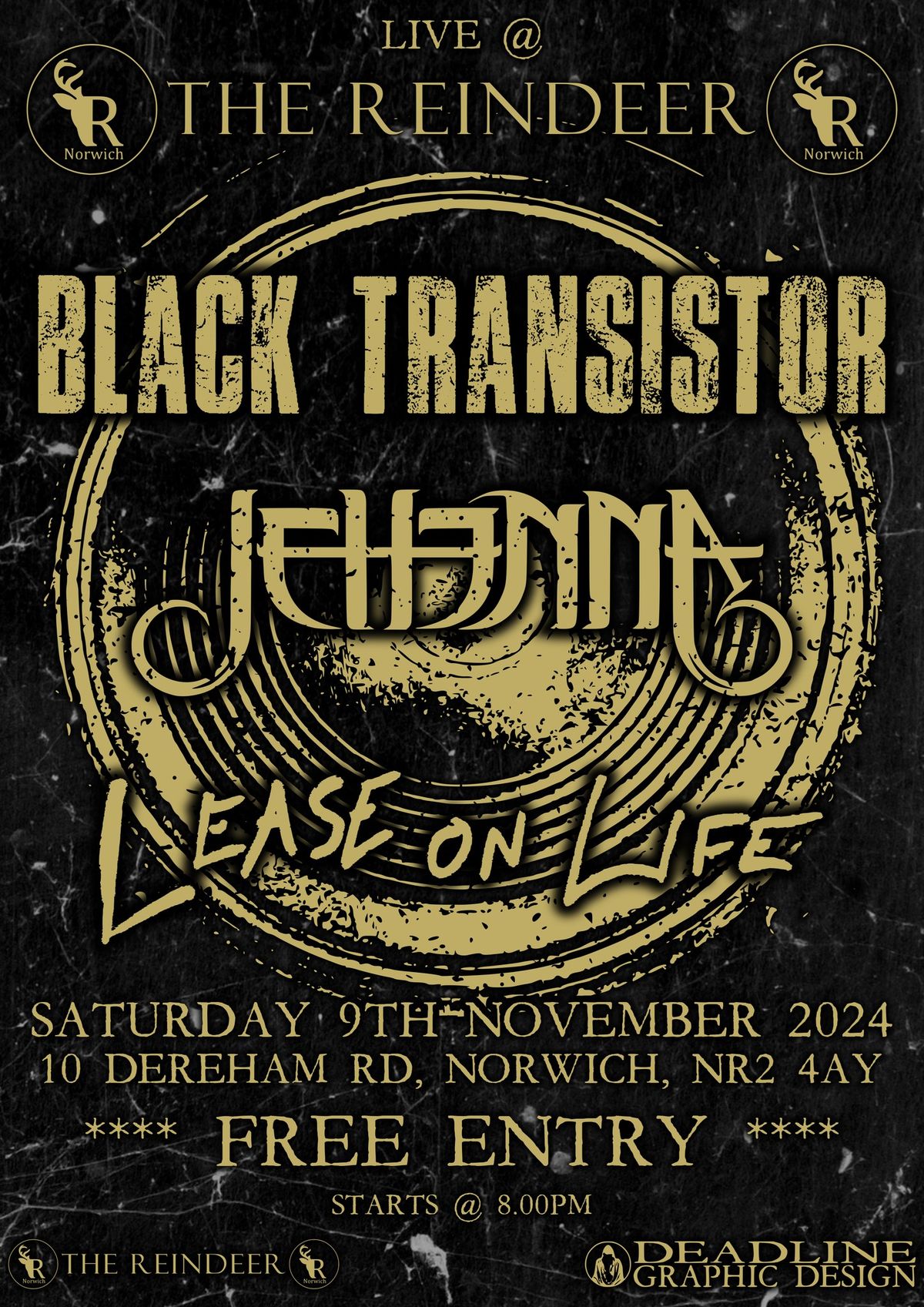 Black Transistor \/ Jehenna \/ Lease On Life