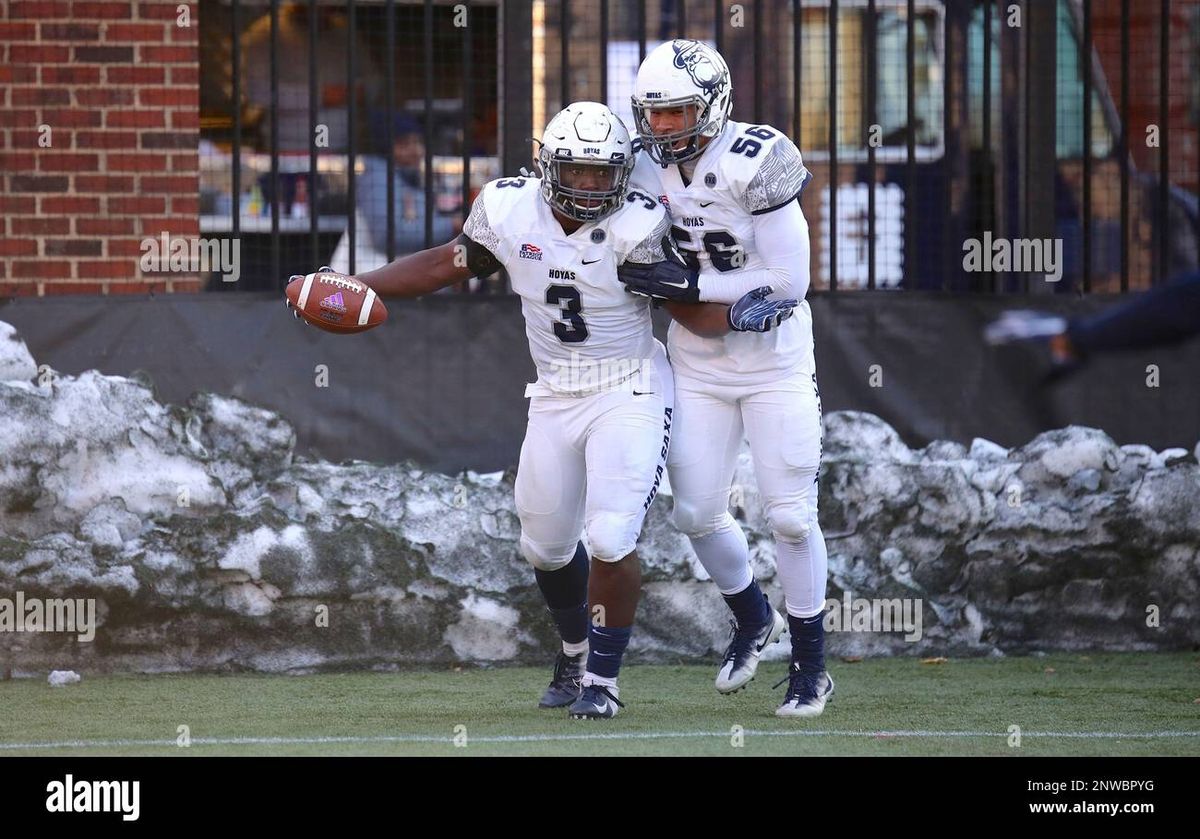 Holy Cross Crusaders at Georgetown Hoyas Football