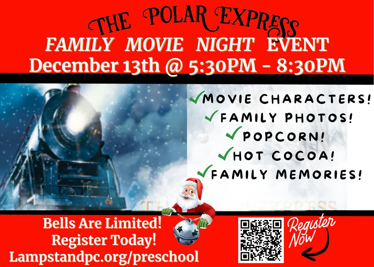 Polar Express Family Movie Night Event