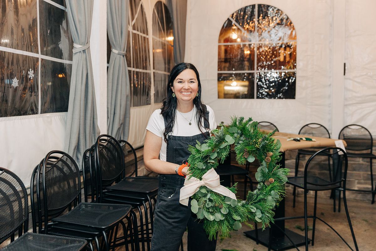 Wreath Making Workshop @ The Bridge Lemont