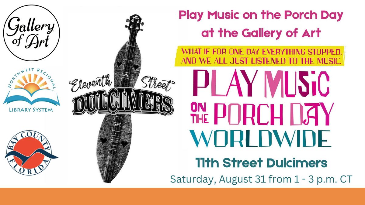 Play Music on the Porch Day at the Gallery of Art