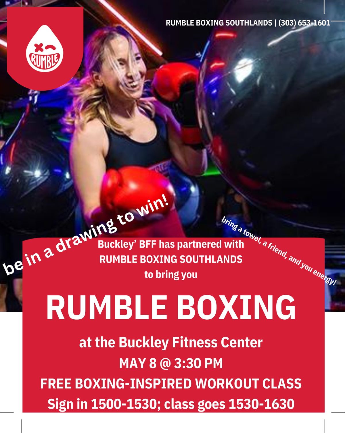 Buckley's BFF & Rumble Boxing Free Class