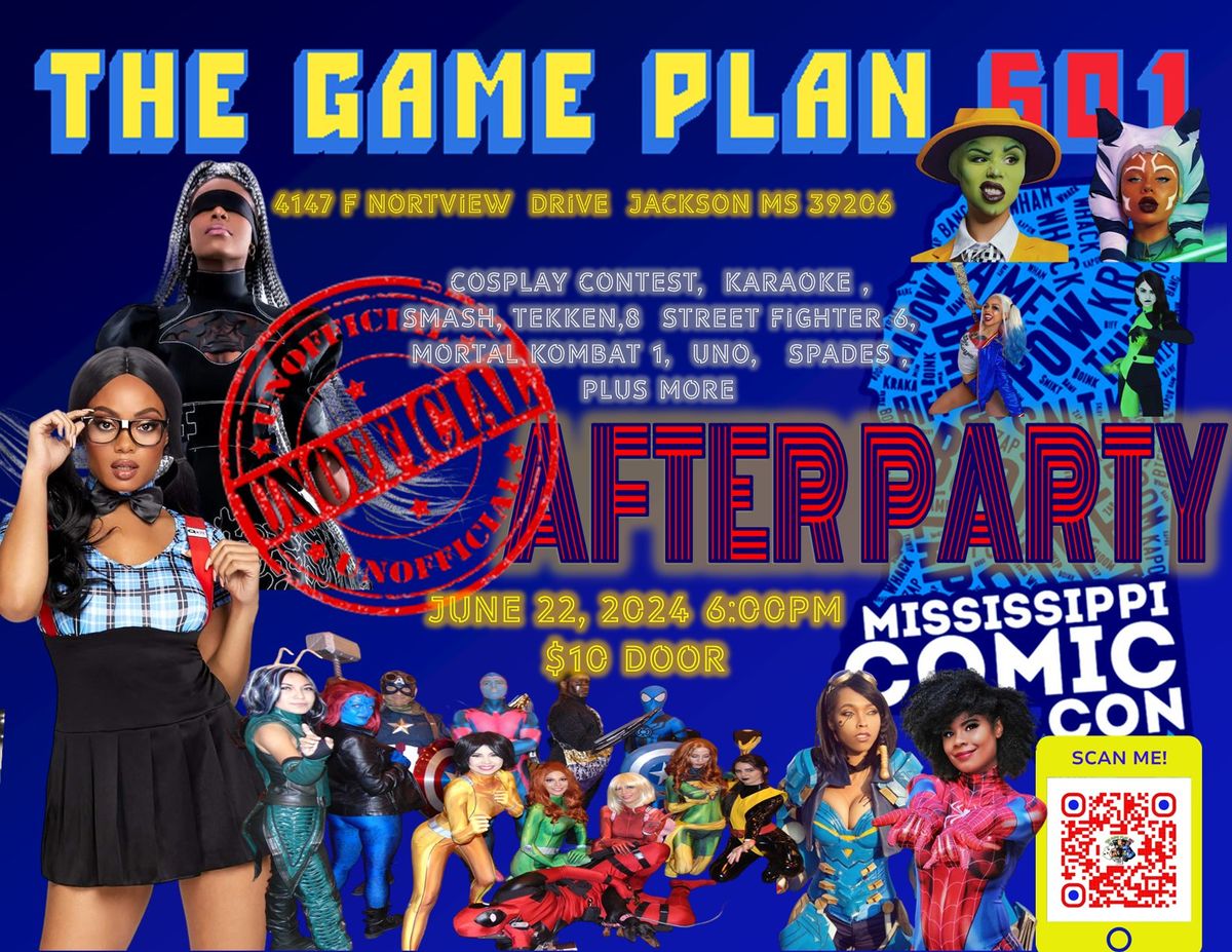 MS ComicCon 2024 UNOfficial Afterparty