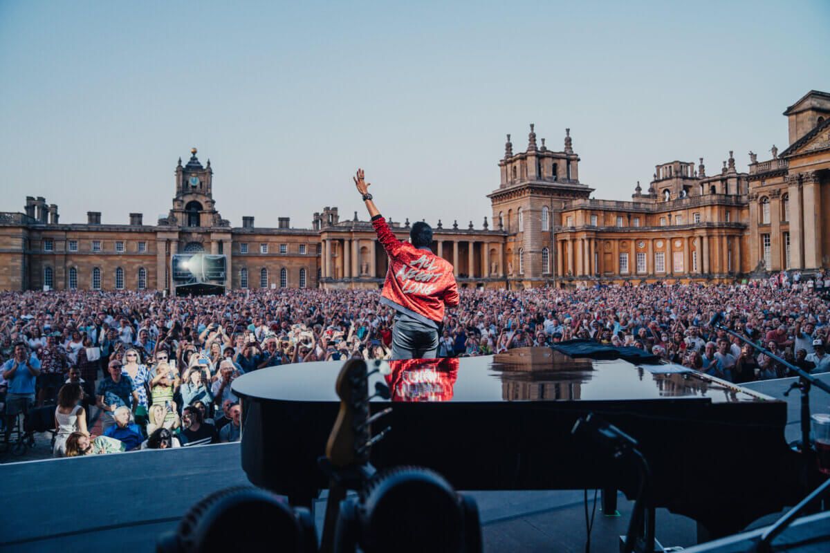 Gary Barlow at Blenheim Palace