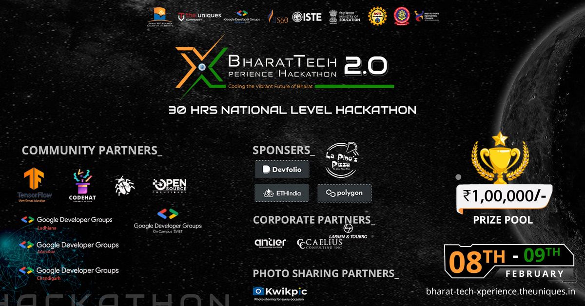 Bharattech 2.0 XPERIENCE HACKATHON