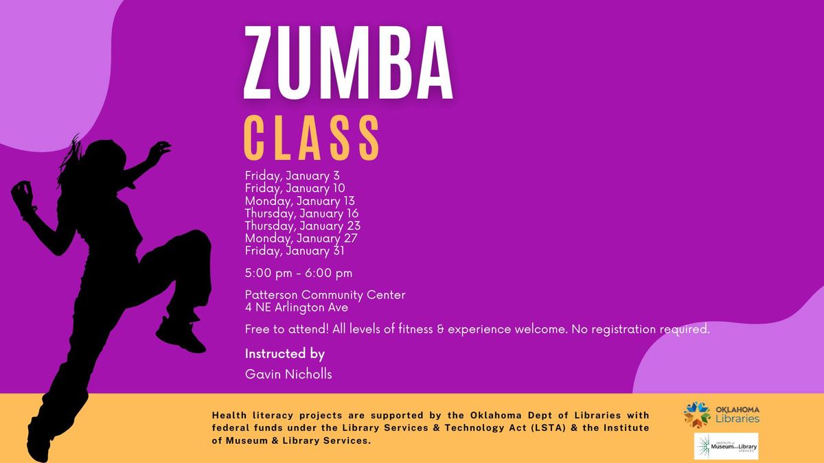 Zumba @ the Patterson Center