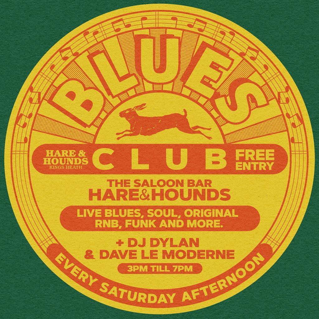 Blues Club - Weekly Saturday Afternoons w\/ Mike David's Band