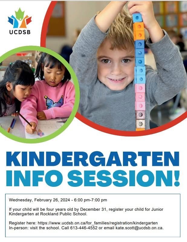 Kindergarten Information Session