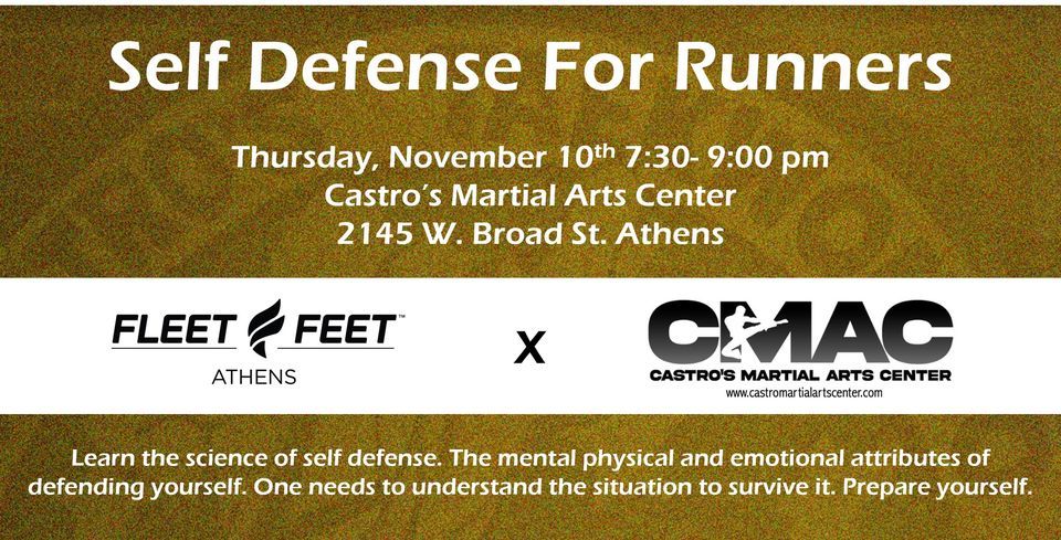 Self Defense For Runners