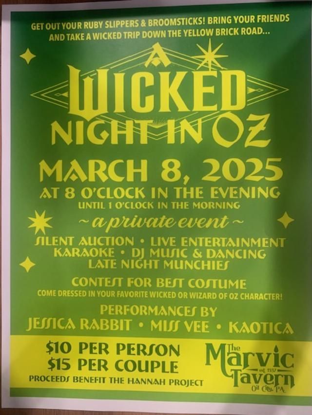 A Wicked Night in Oz!!