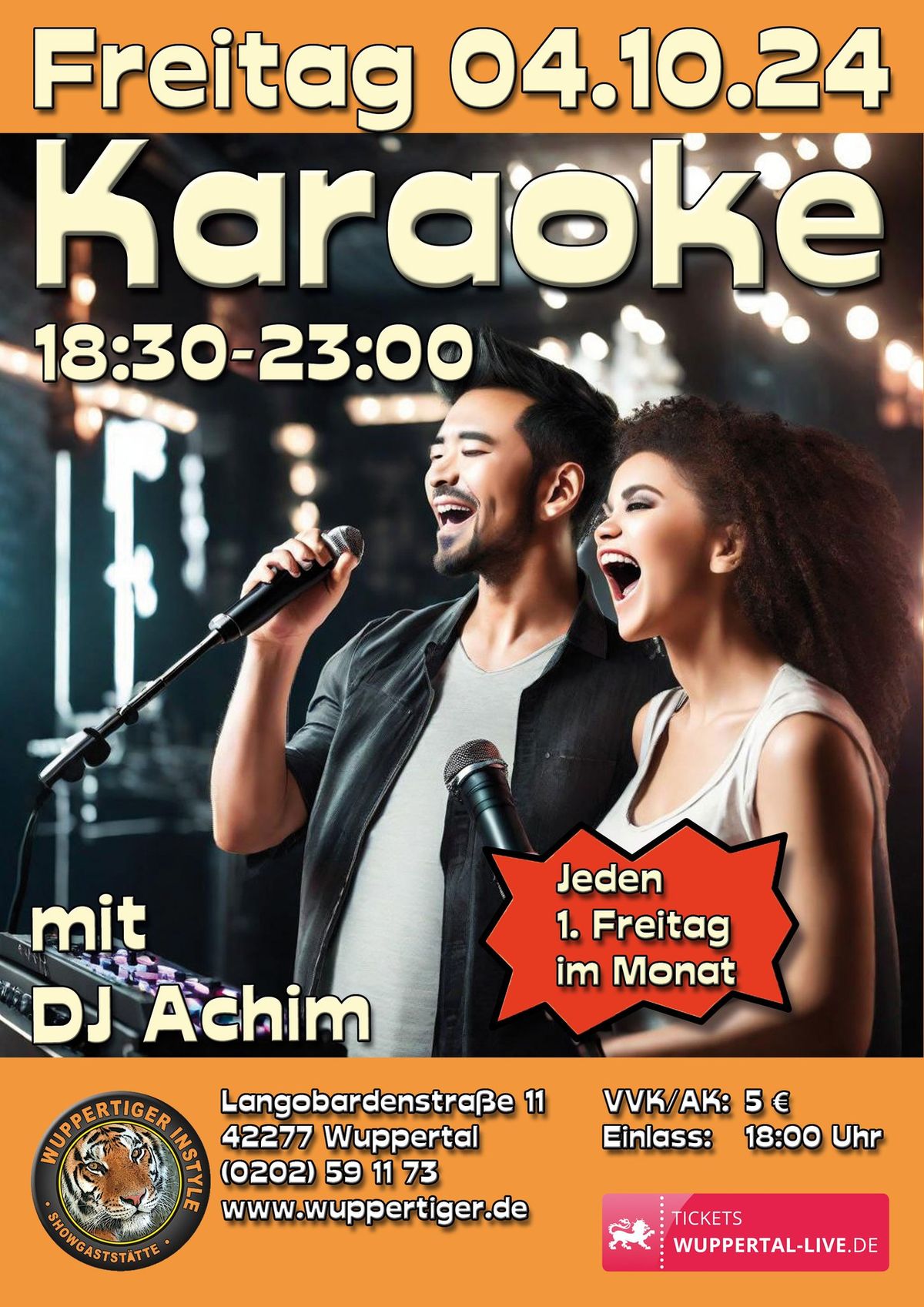 Karaoke mit DJ Achim