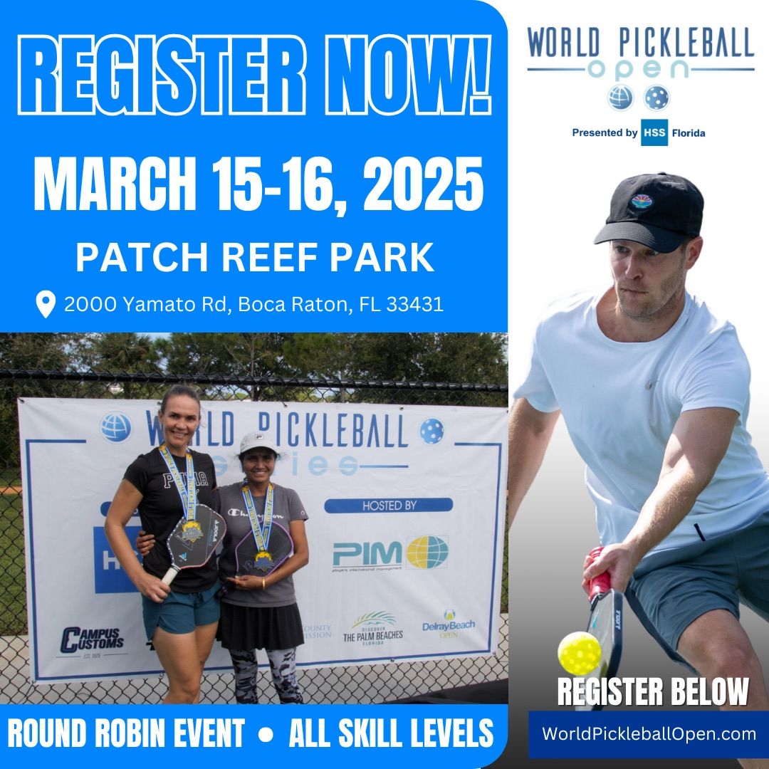 World Pickleball Open presented by HSS Florida