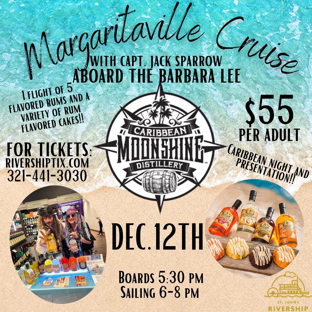 Caribbean Moonshine Rum Tasting Cruise Aboard the Barbara Lee