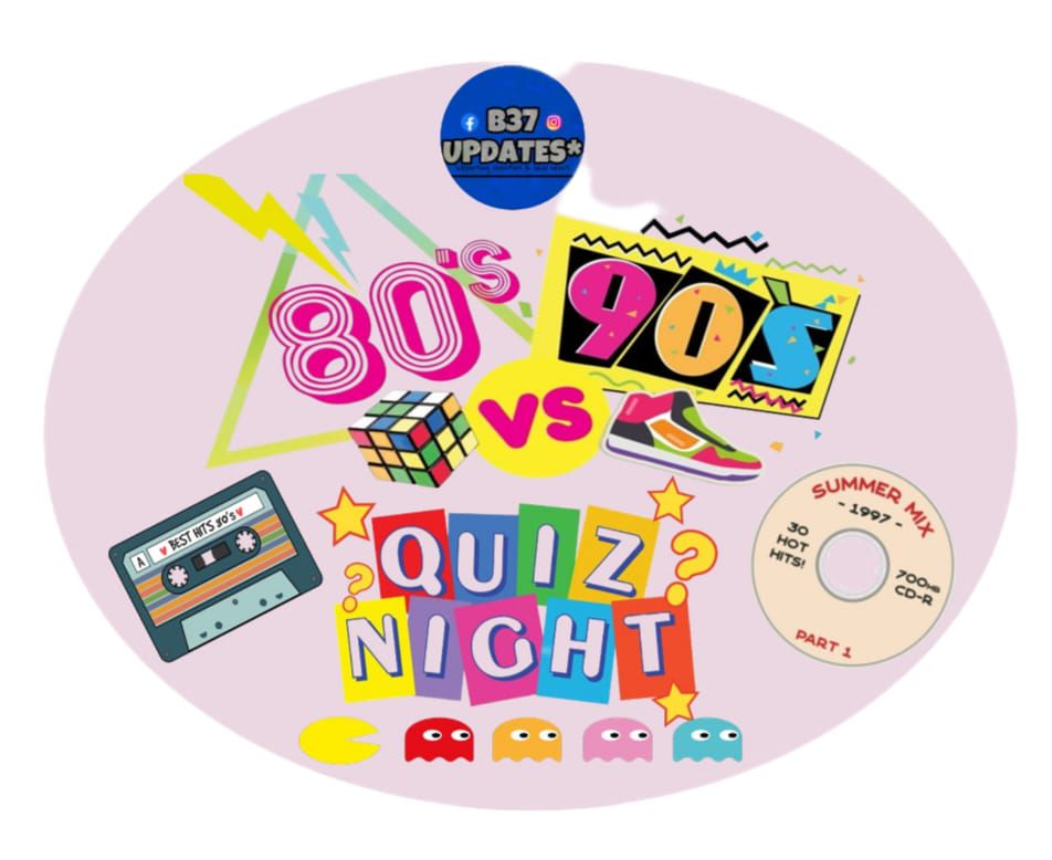 80s vs 90s Quiz Night