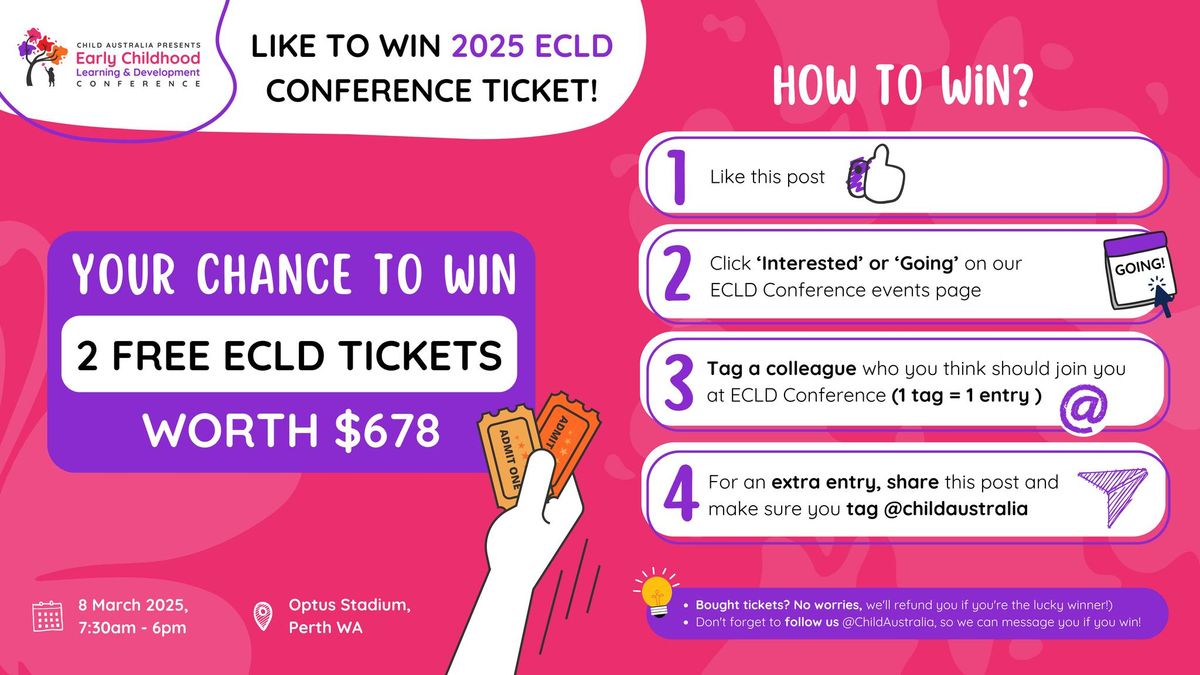 ECLD Conference & WA Sector Awards 2025