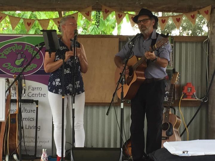 Two Voices in the Crowd at Purple Pear Farm Outdoor Concert & Campfire Session