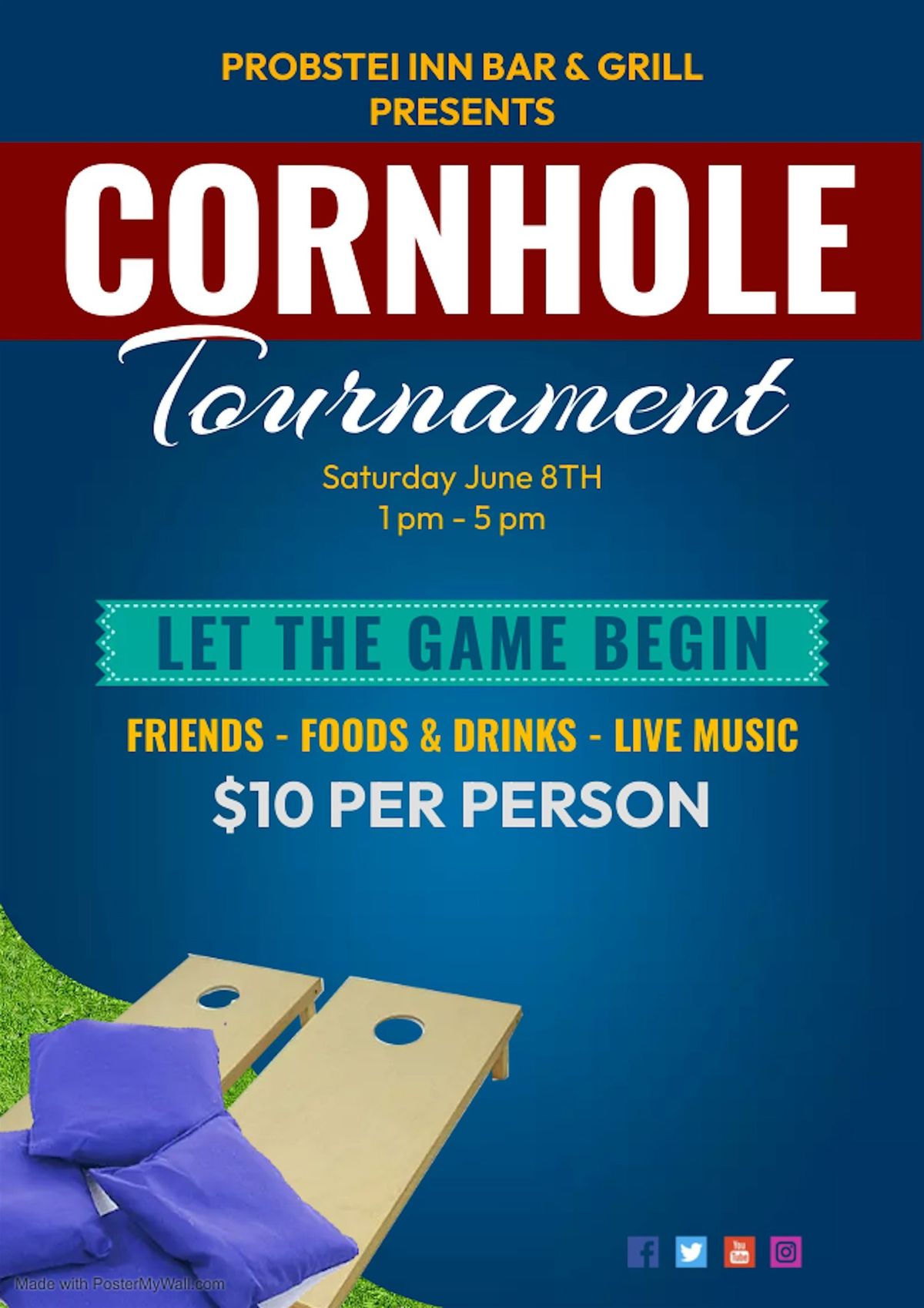 Cornhole Tournament at Probstei
