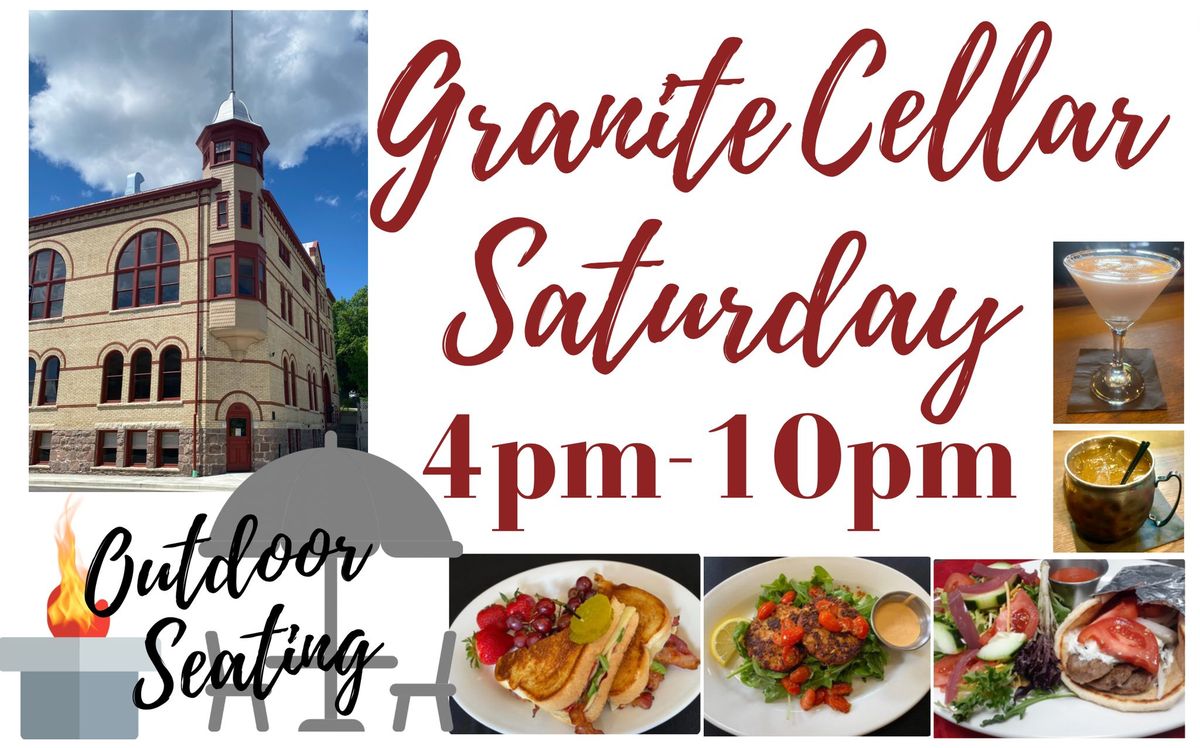 Granite Cellar Saturday