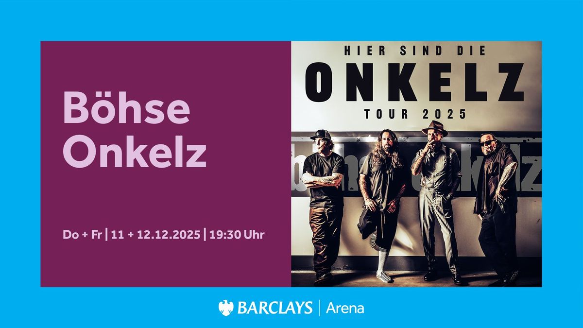 B\u00f6hse Onkelz | Barclays Arena Hamburg