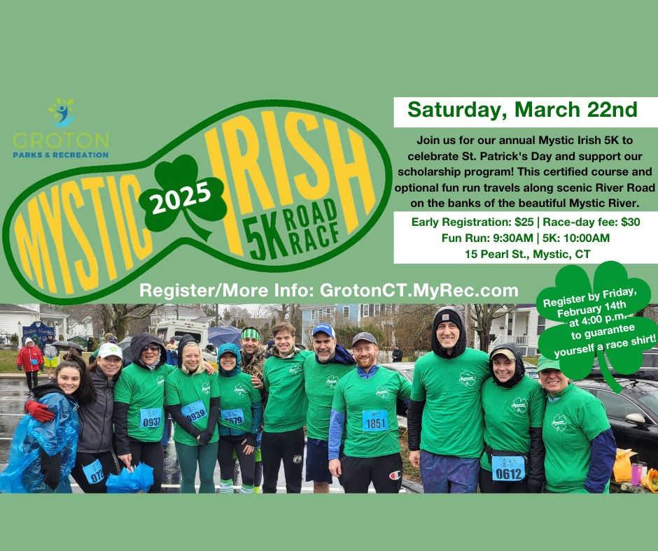 Mystic Irish 5K and Children's Fun Run