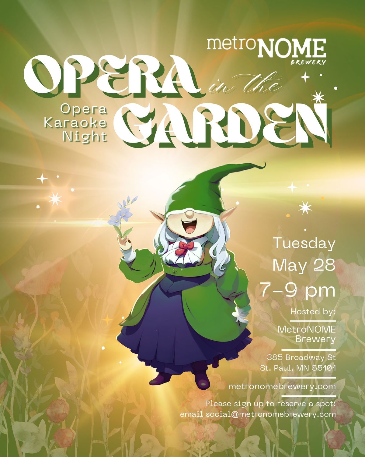OPERA KARAOKE! - Opera in the Garden