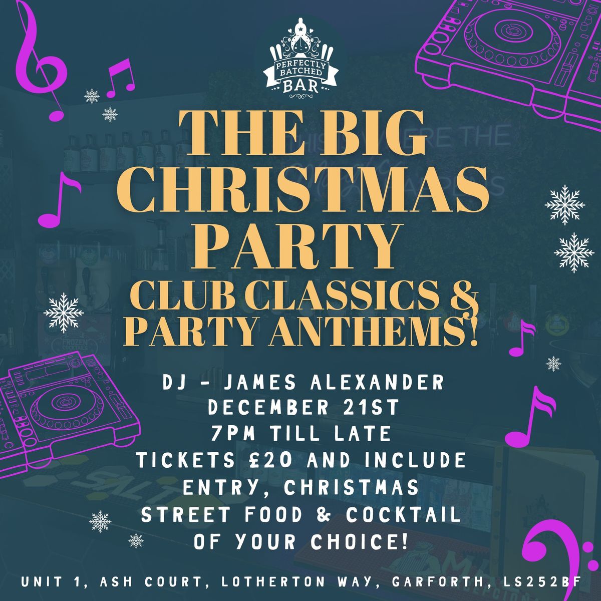 Xmas Party- CLUB CLASSICS & PARTY ANTHEMS