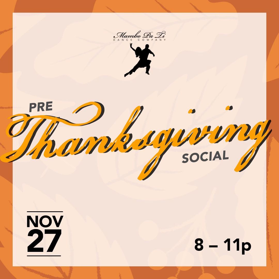 Pre Thanksgiving Social - Potluck 