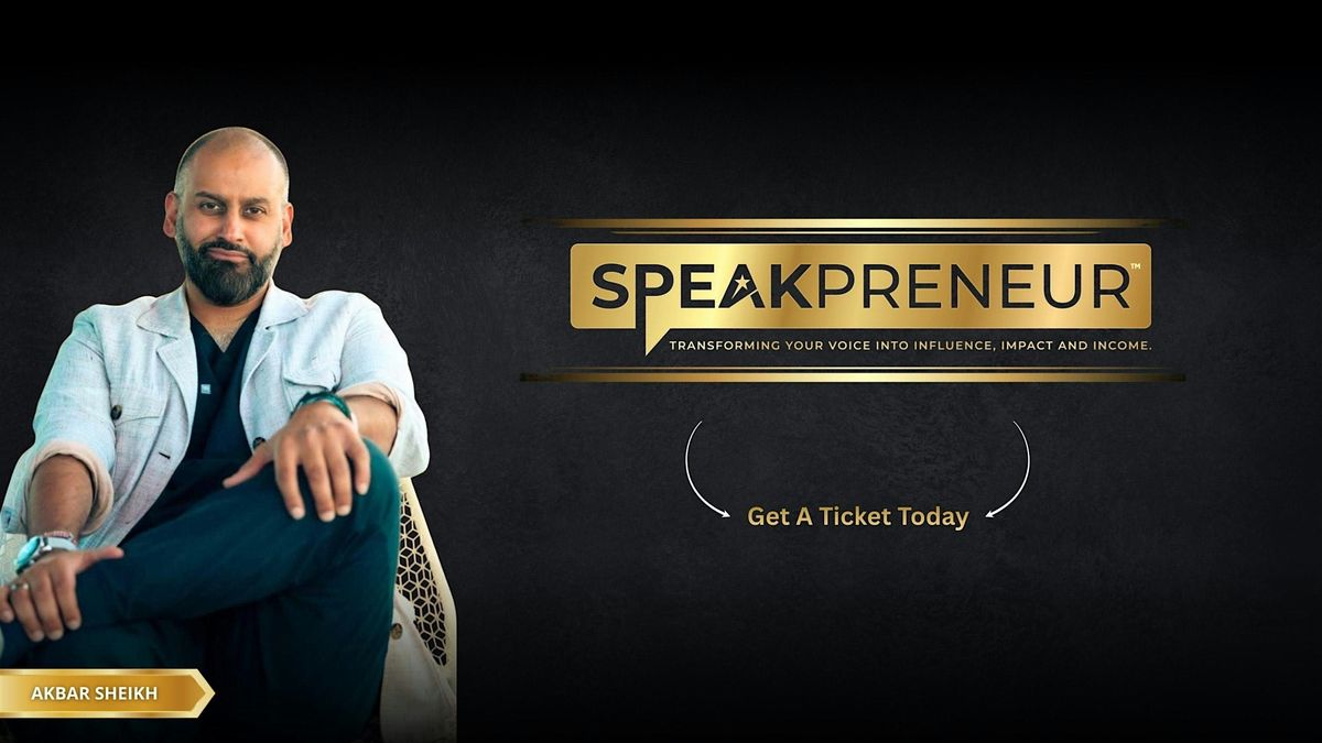 Speakpreneur  Frisco - 1 Day Workshop