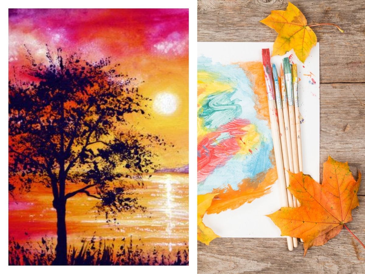 Acrylic Painting Class: Capturing Fall's Splendor (2 Saturdays))