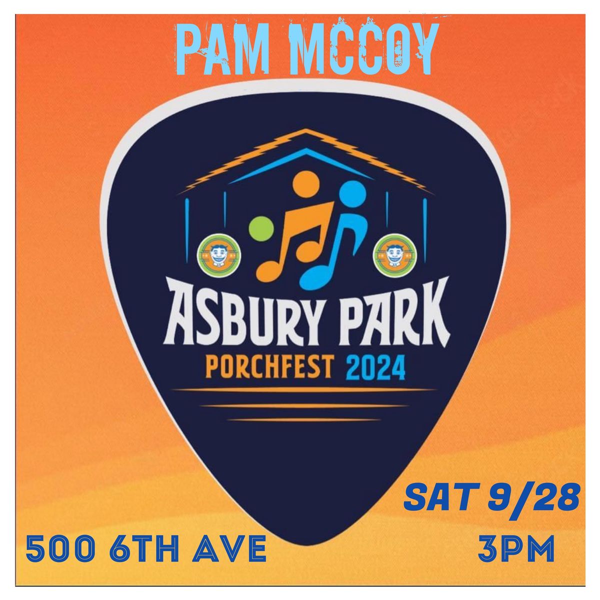 Pam McCoy @ Asbury Park Porchfest!