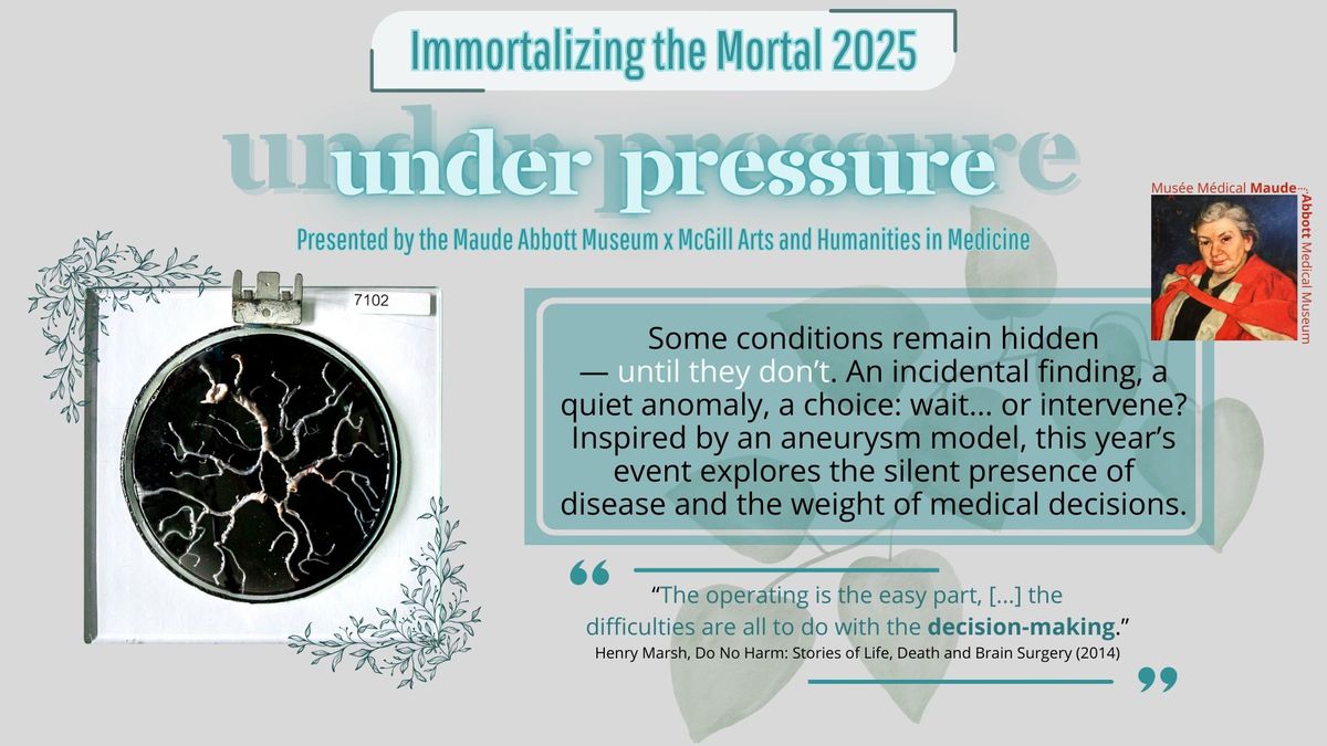 Under Pressure: Immortalizing the Mortal 2025