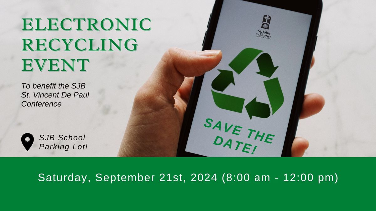 Electronic Recycling Event