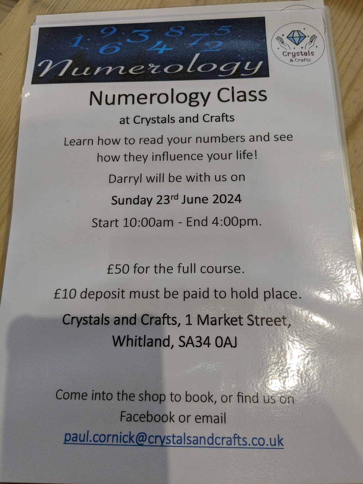 Numerology Course 