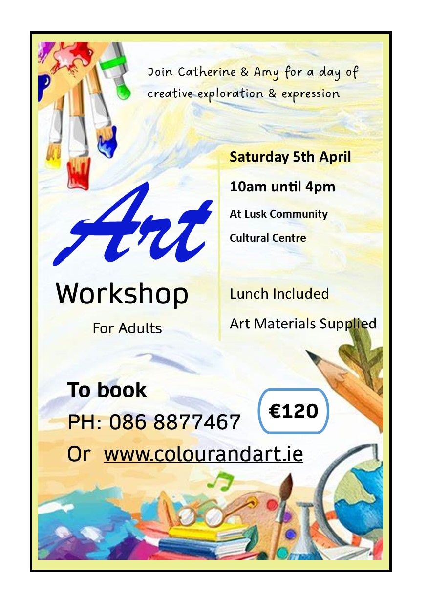 Art Workshop for Adults 