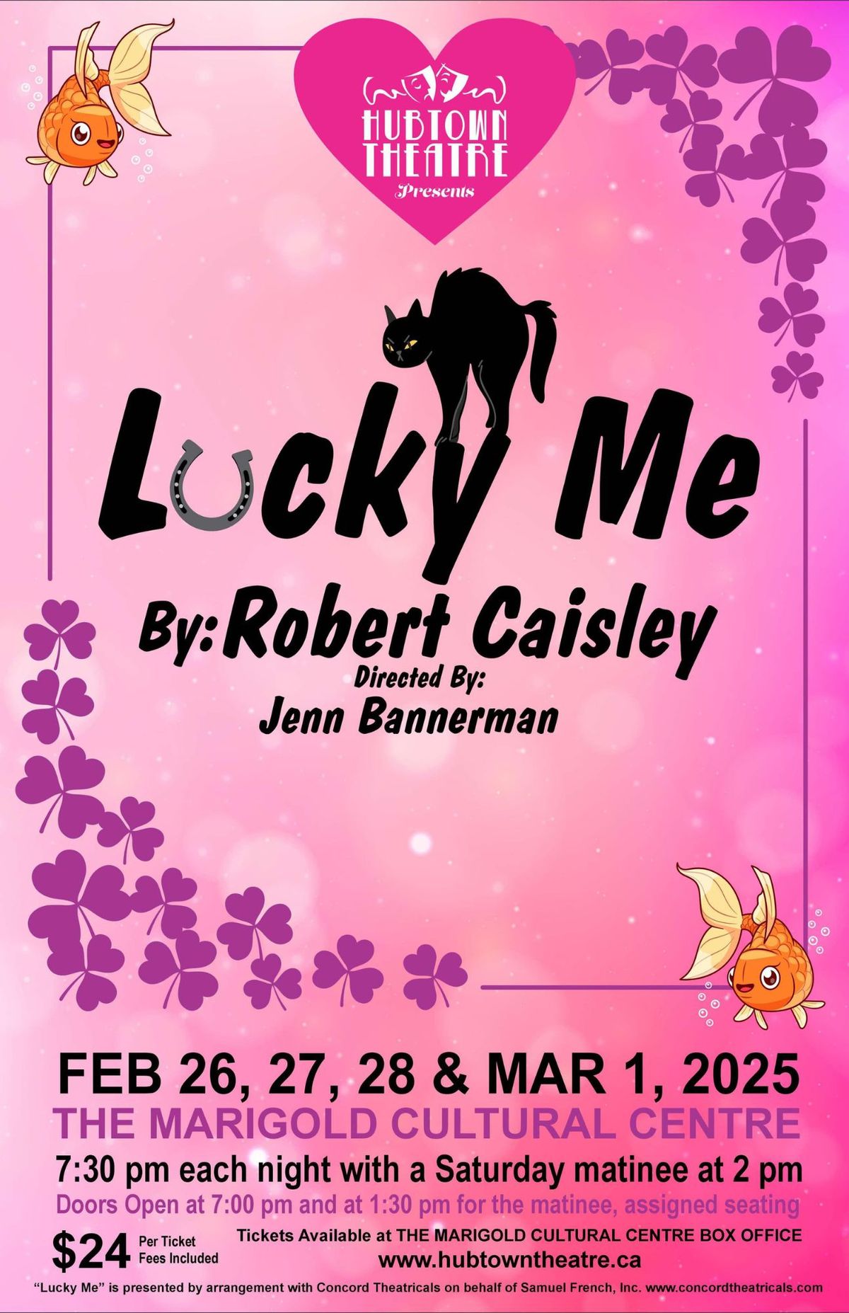 Hubtown Theatre presents Lucky Me