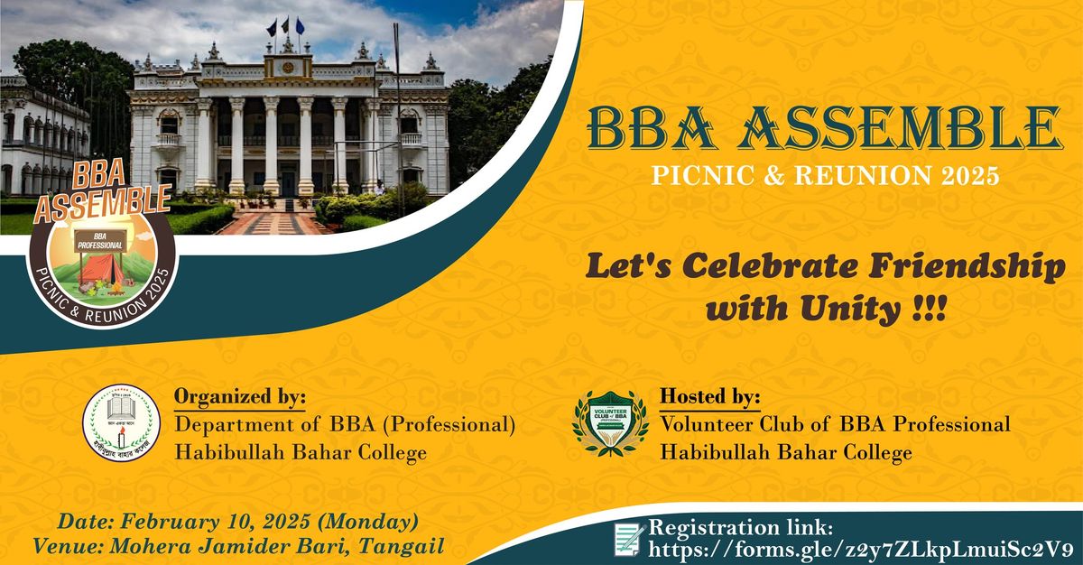 BBA Assemble: Picnic & Reunion 2025