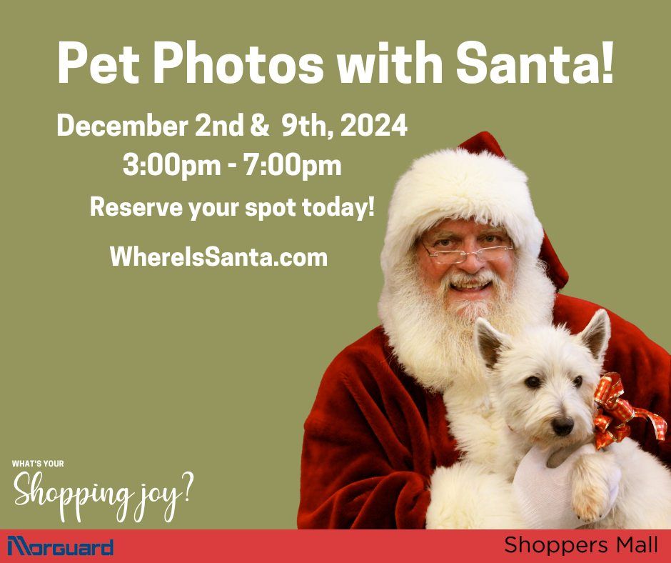 Pet Photos with Santa!