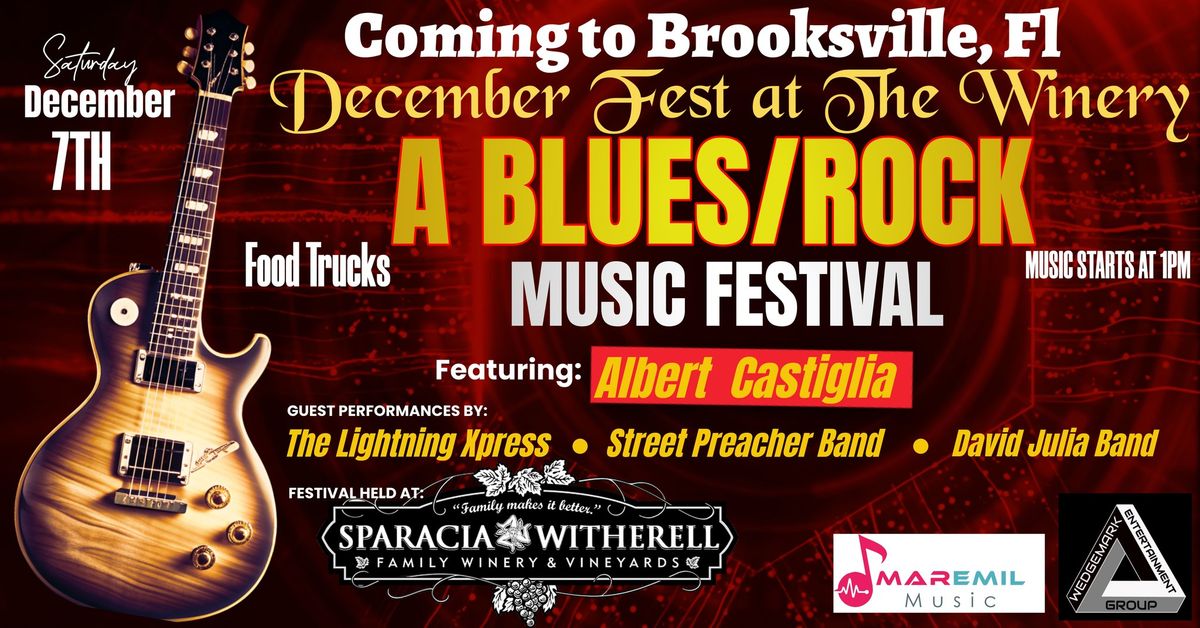 December Blues\/Rock Fest at the Winery