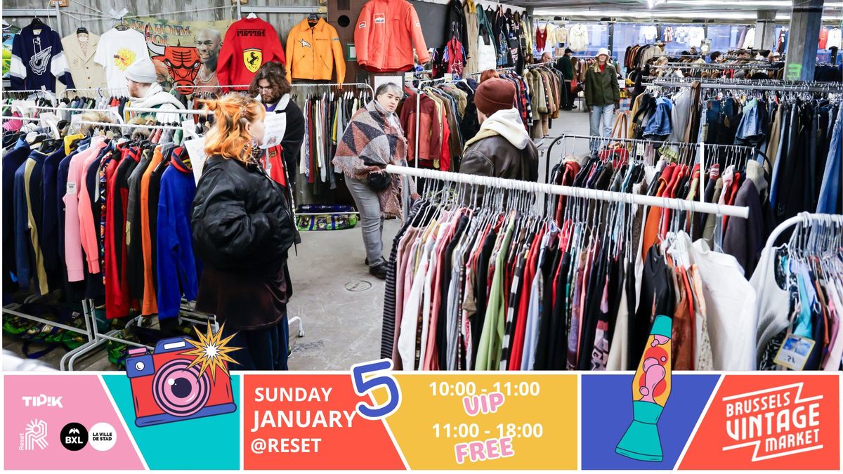 Brussels Vintage Market - 5 January 2025