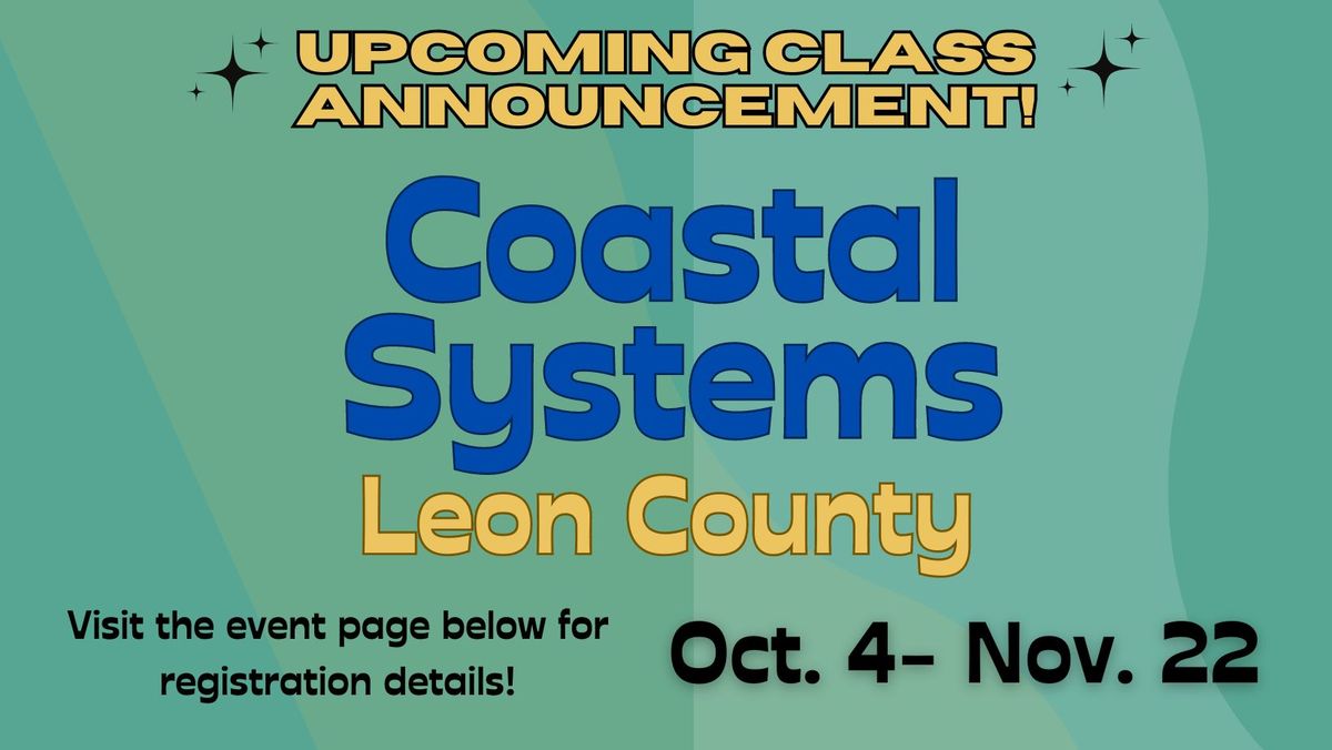 Coastal Systems -- Leon County