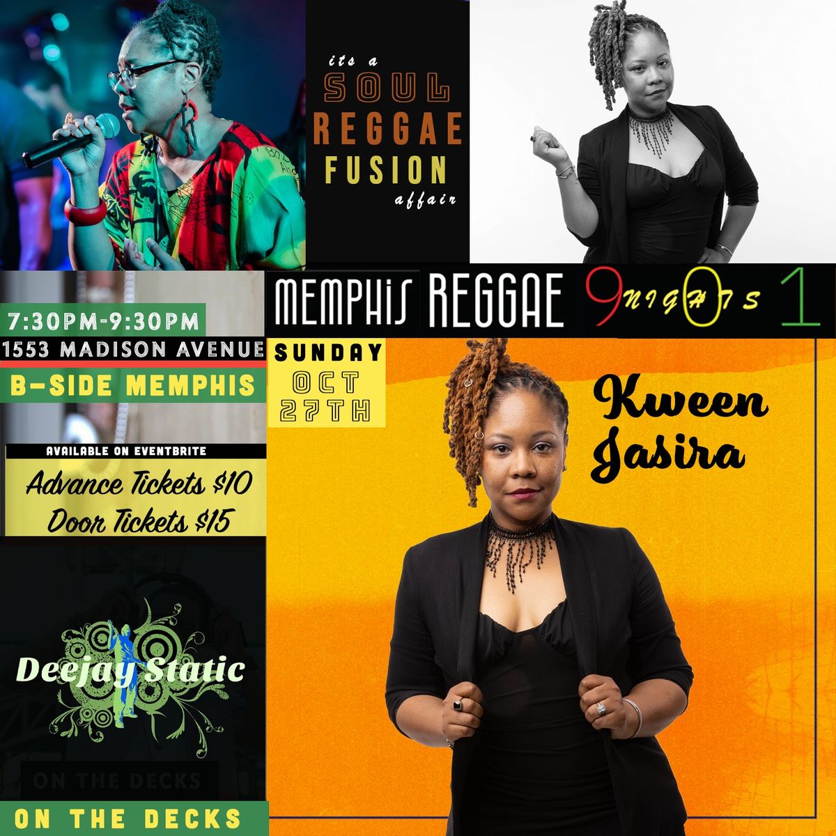 Memphis Reggae Nights feat. Kween Jasira and DJ Static