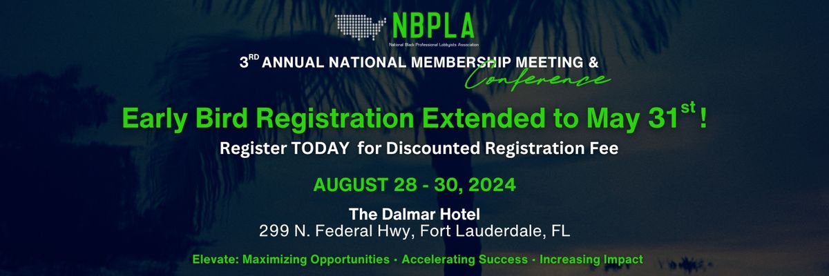 3rd National Membership Meeting & Conference