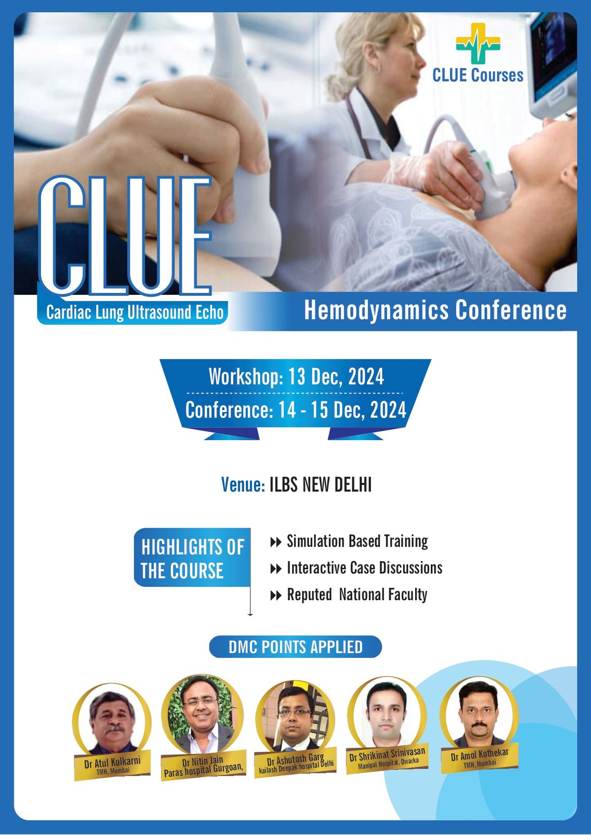 CLUE Hemodynamic Course