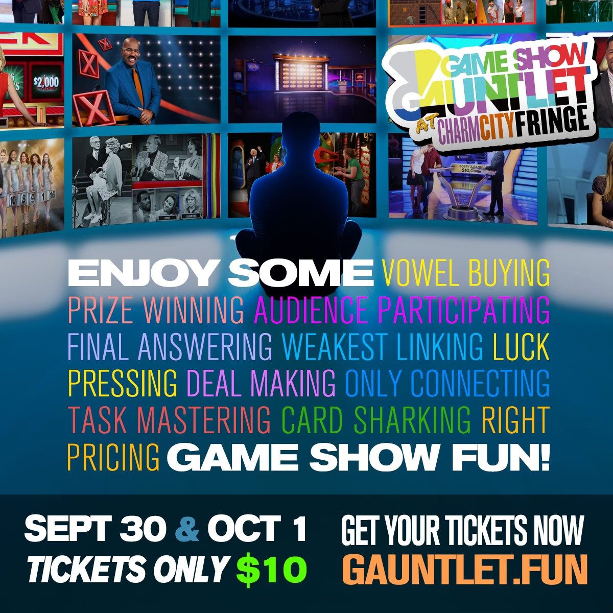 Game Show Gauntlet at Charm City Fringe