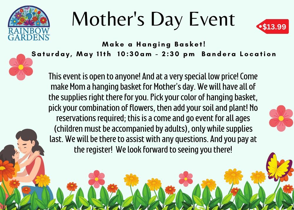  Mother\u2019s Day Hanging Baskets