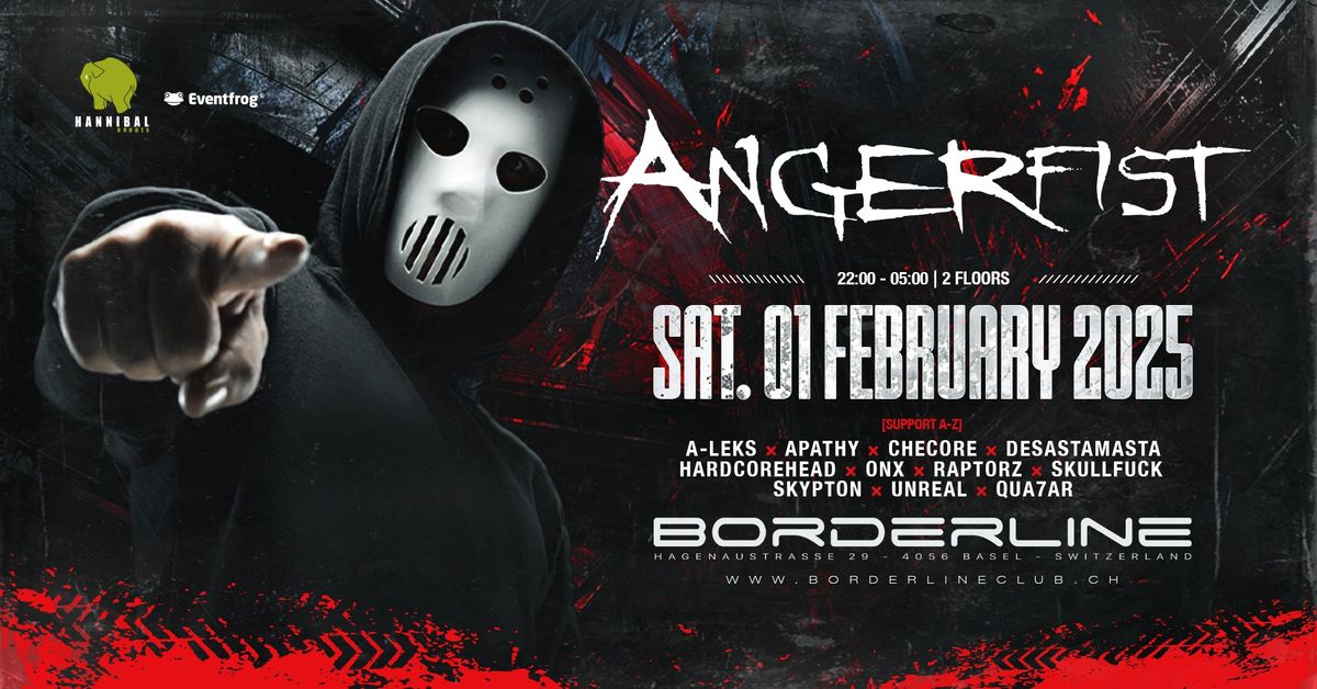 Angerfist Night @ Borderline