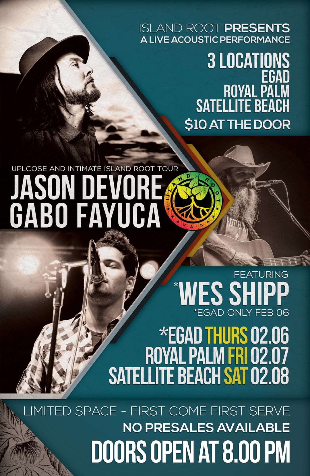 Jason DeVore & Gabo Fayuca Island Root Tour